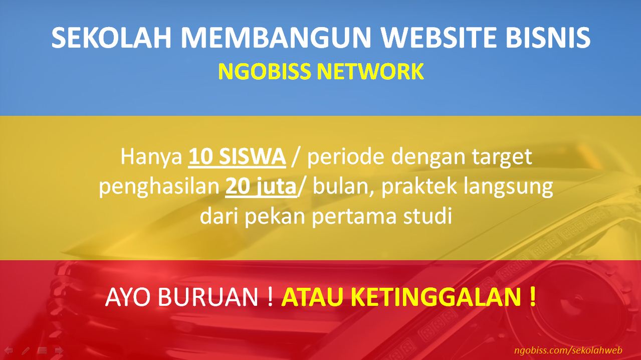 Sekolah Web Bisnis Sekolah Web Bisnis