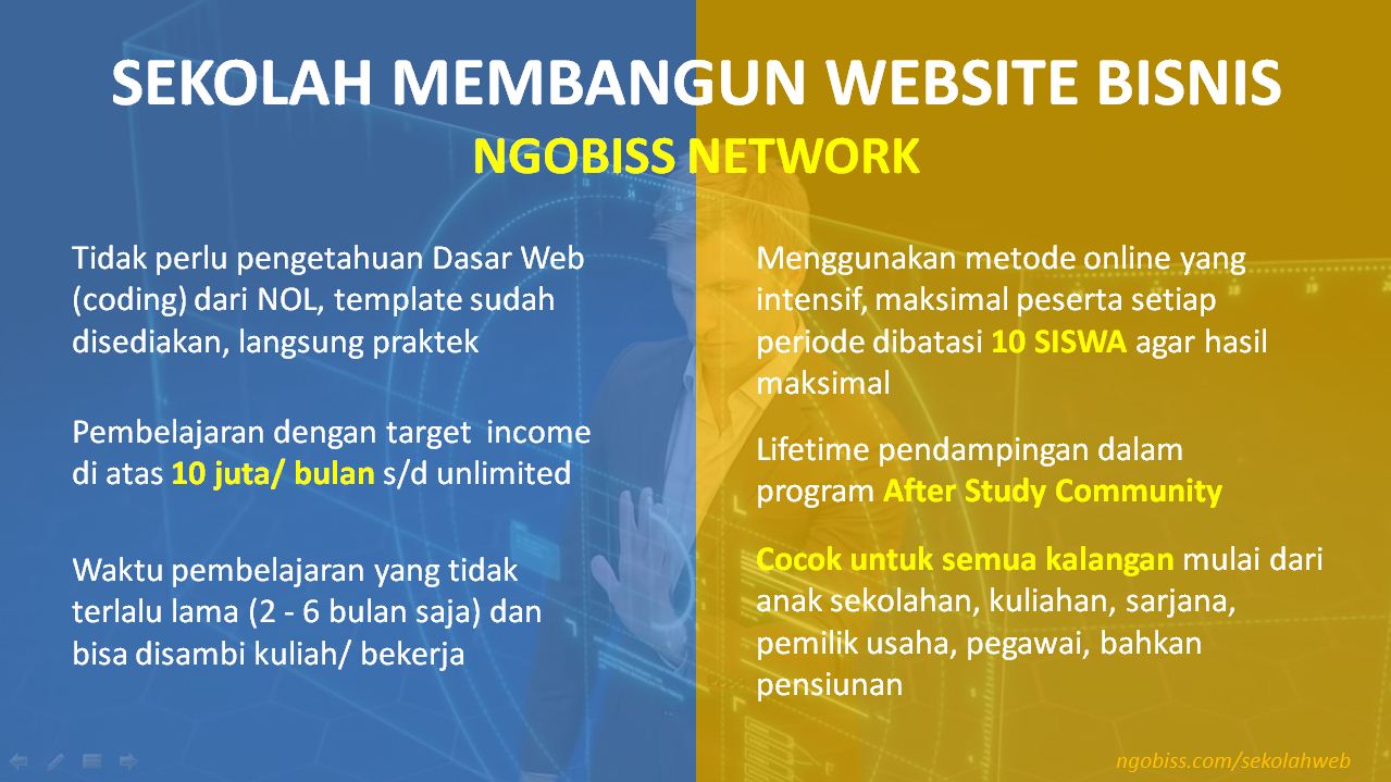 Manfaat dan Keunggulan Sekolah Membangun Web Bisnis Manfaat dan Keunggulan Sekolah Membangun Web Bisnis