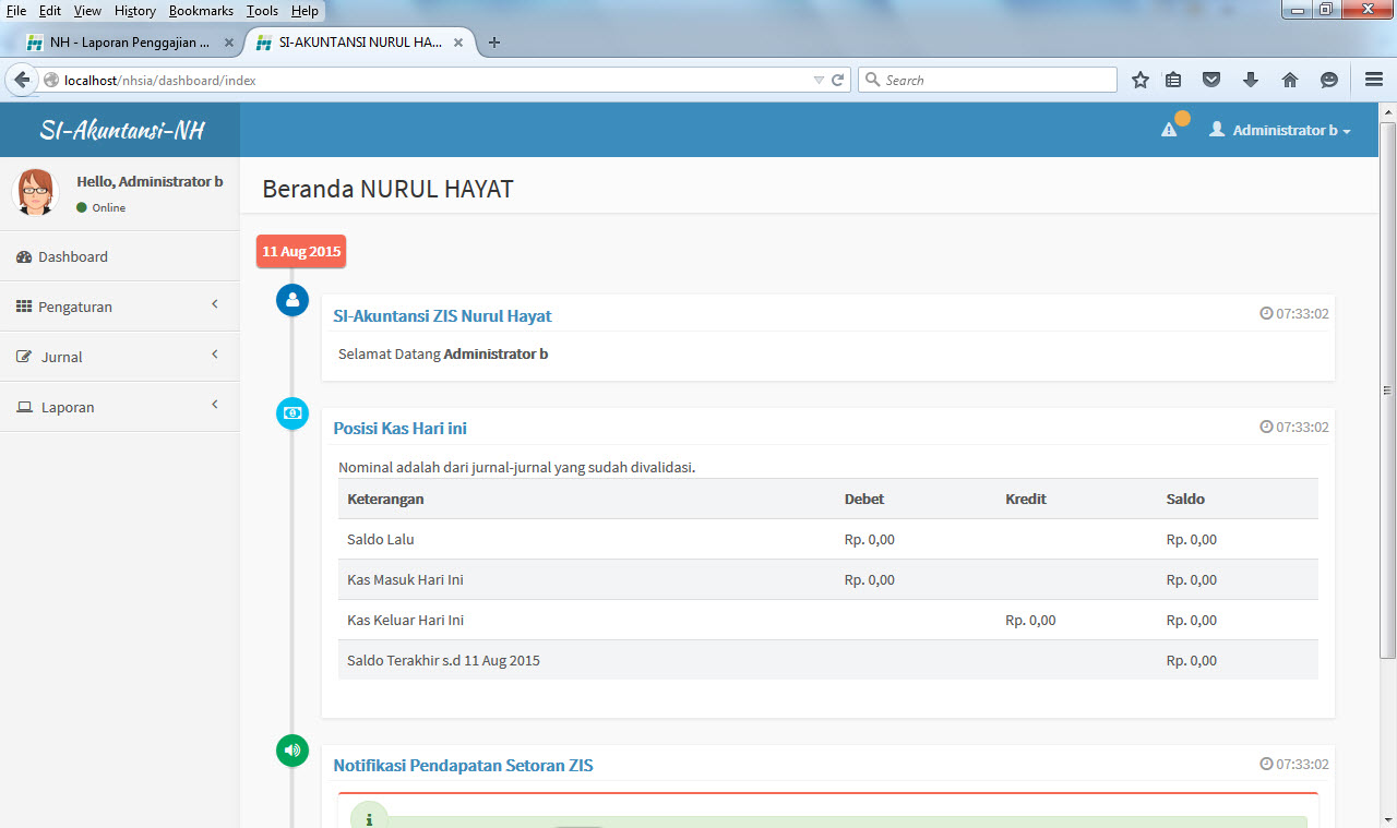 Fitur unggulan software akuntansi yayasan sosial keagamaan LSM Indonesia