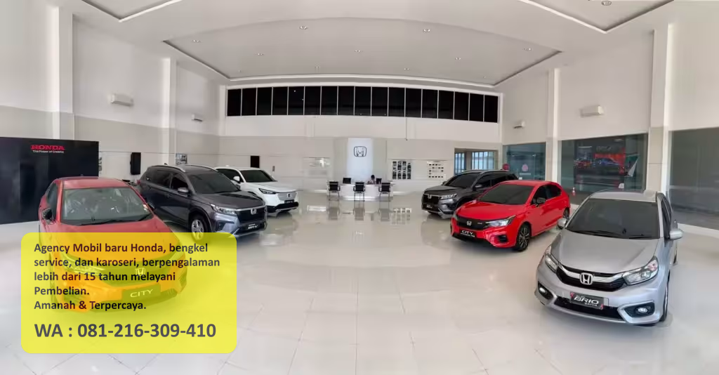 Dealer mobil Honda tempat konsumen dapat menanyakan program tukar tambah