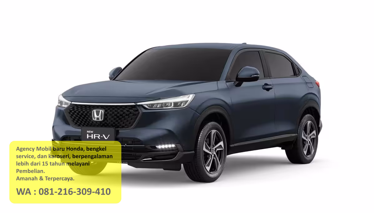 Honda HR-V sebagai contoh kendaraan yang dapat dinilai untuk trade in