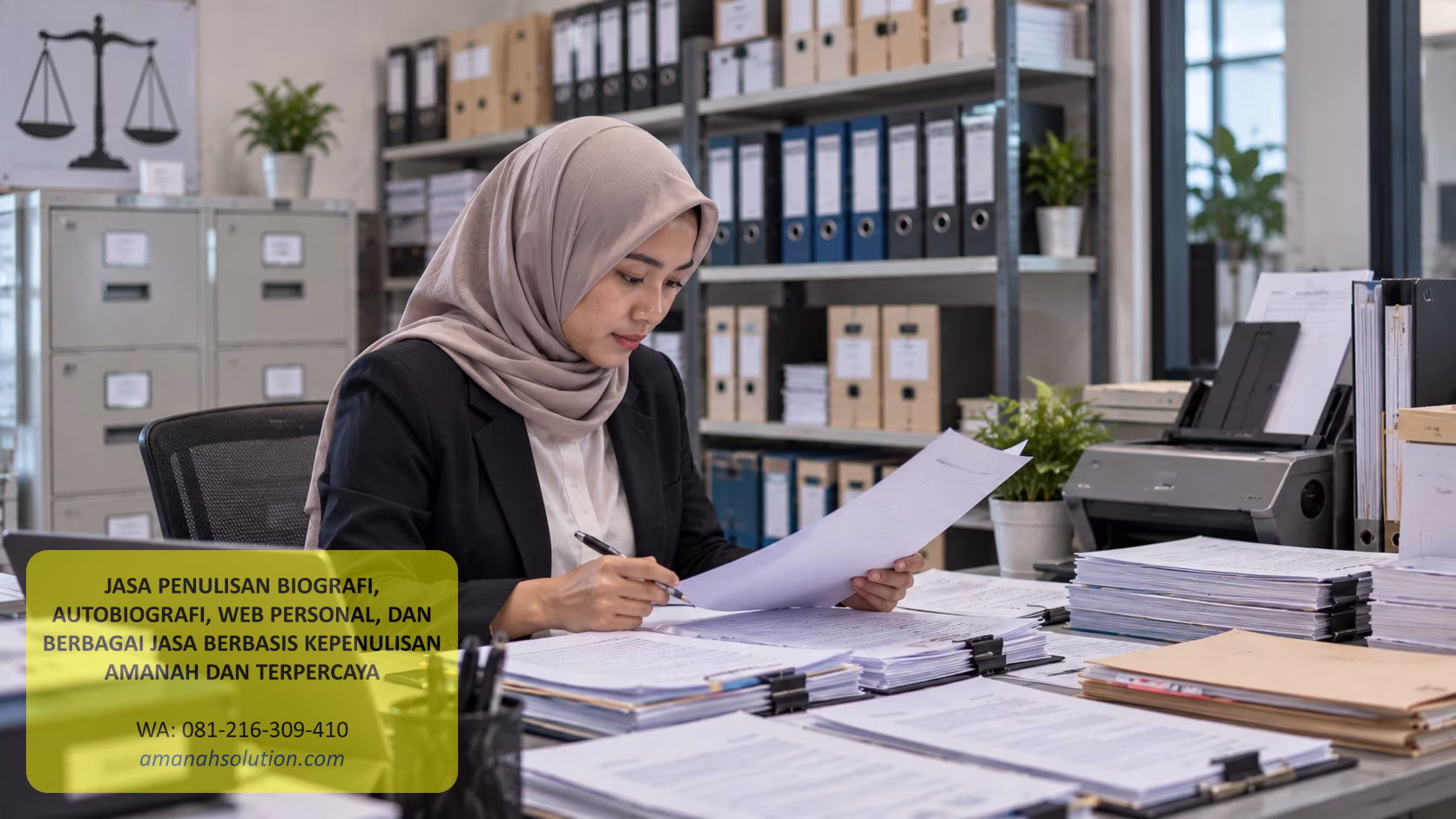 Jasa penulisan biografi tokoh verifikasi fakta untuk keluarga dan yayasan di Medan