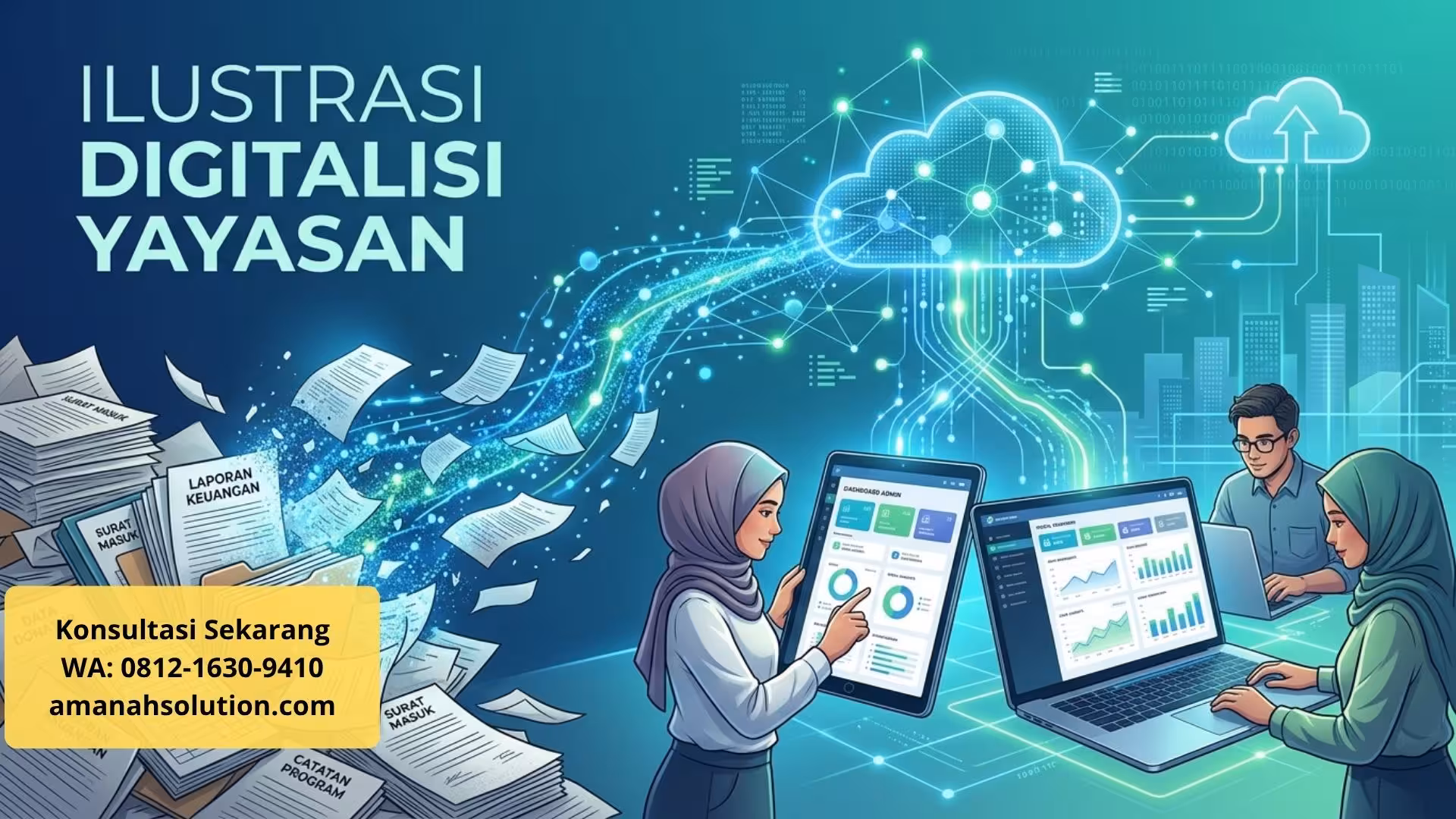Digitalisasi manajemen sekolah dan yayasan dari konsultan pendidikan