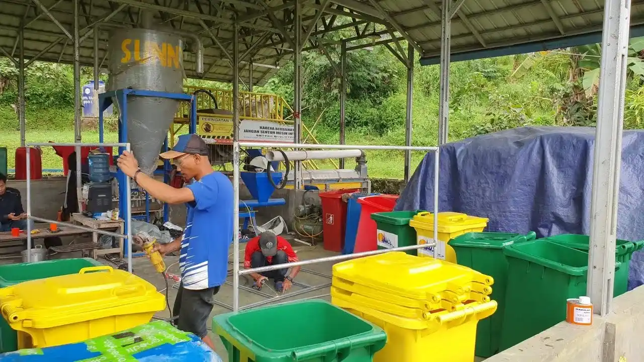 Proses fabrikasi tempat sampah besi presisi tinggi