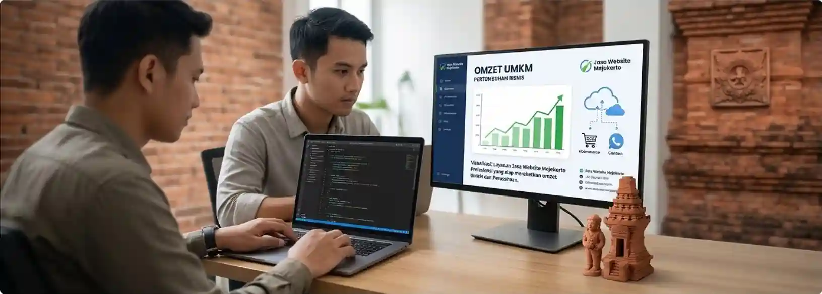 Jasa Website Mojokerto Profesional Bikin Orderan Naik