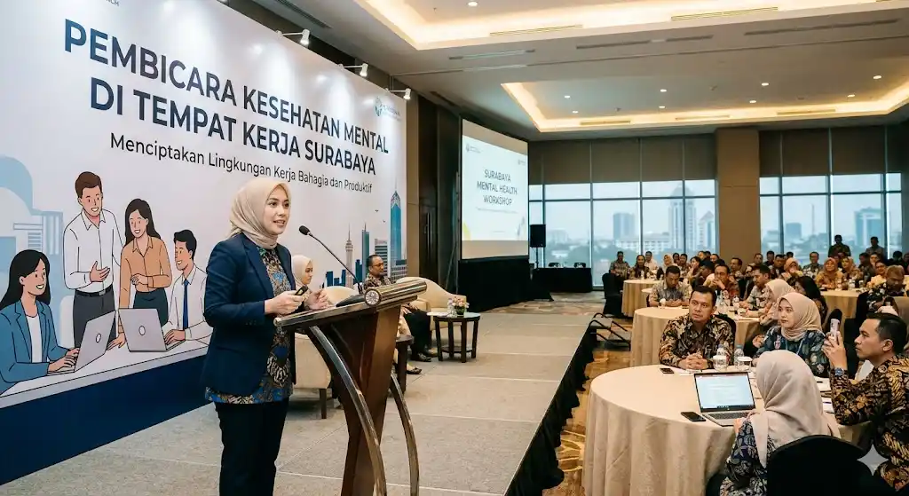 Pembicara Kesehatan Mental di Tempat Kerja Surabaya