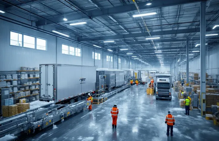 gudang cold storage frozen food luar pulau penyimpanan makanan beku antar pulau