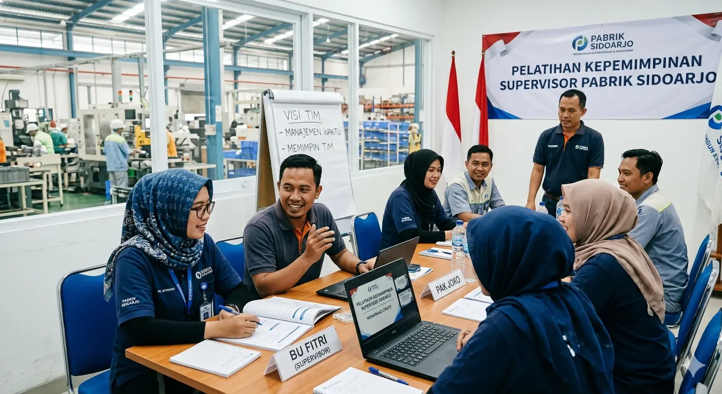 Training Kepemimpinan Supervisor Pabrik Sidoarjo