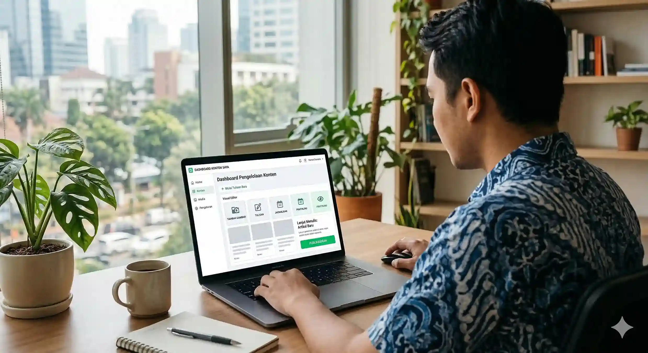 Panel Admin Mudah Jasa Website Mojokerto