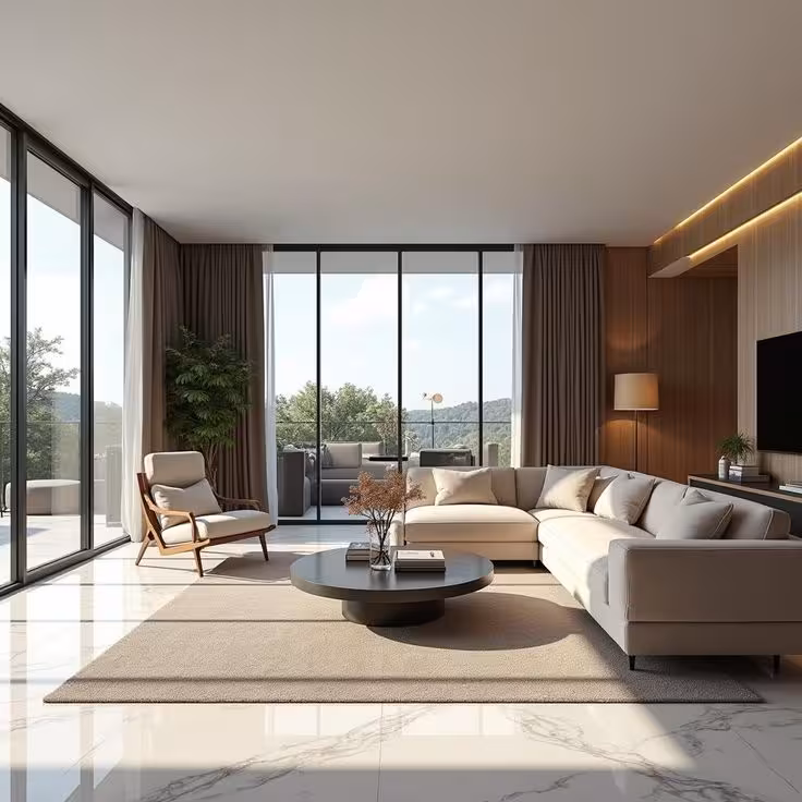 Konsultan interior rumah Surabaya gaya modern kontemporer