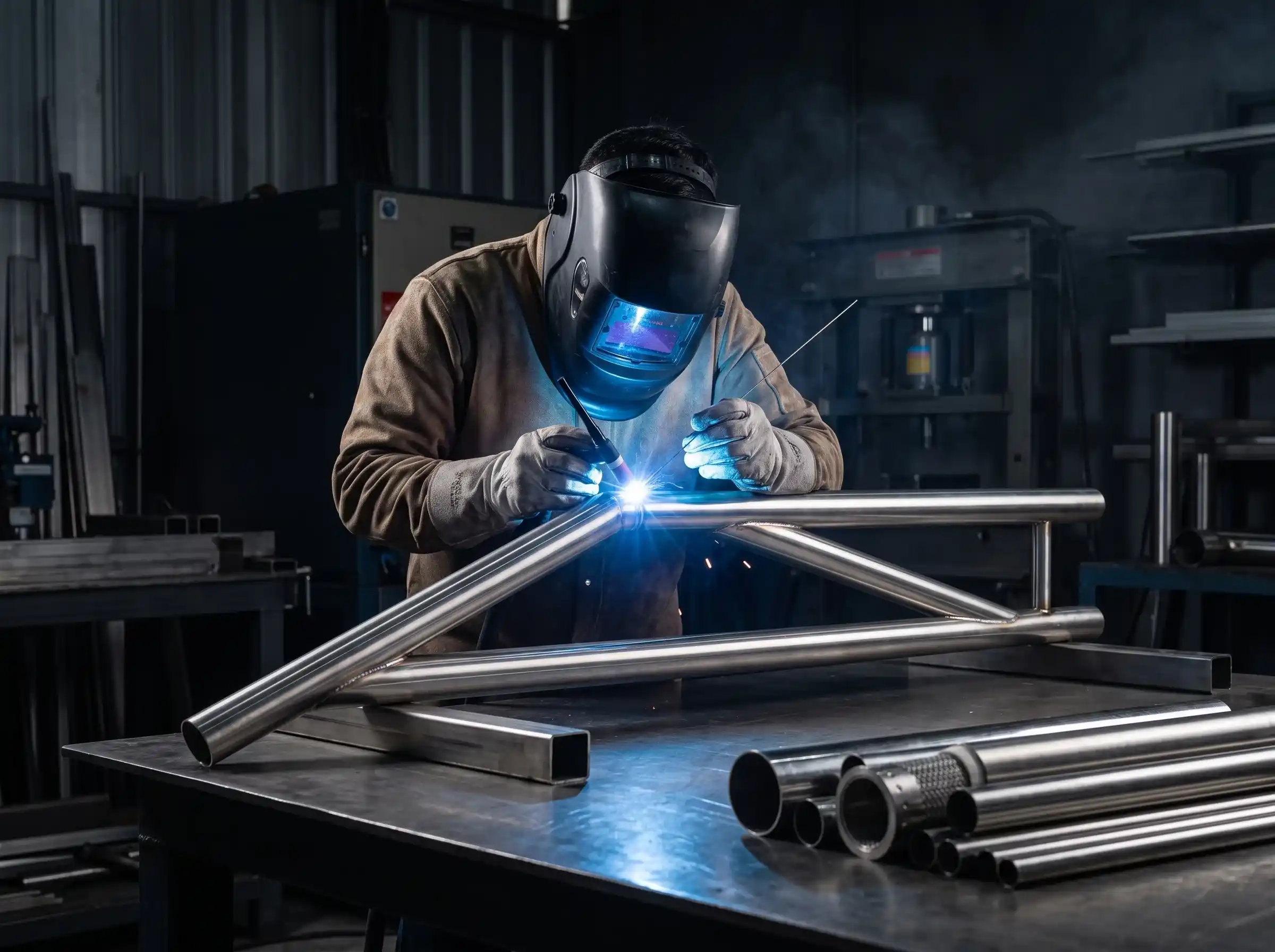 Tahapan fabrikasi dan instalasi railing tangga stainless anti karat