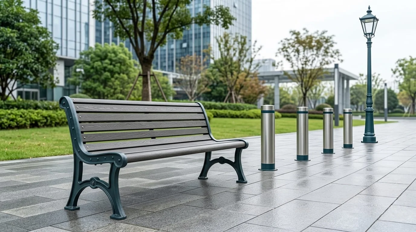 Instalasi Urban Furniture & Bangku Taman Heavy Duty