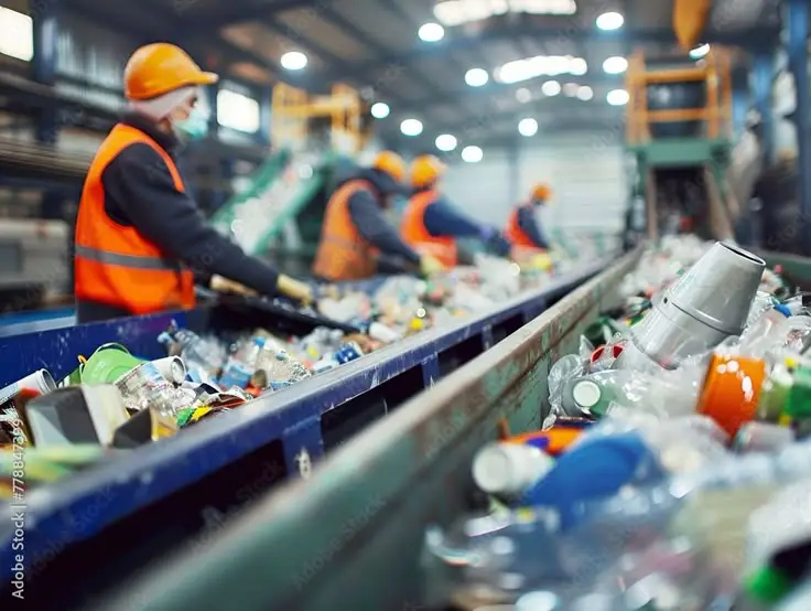 Layanan recycle conveyor daur ulang limbah industri B2B